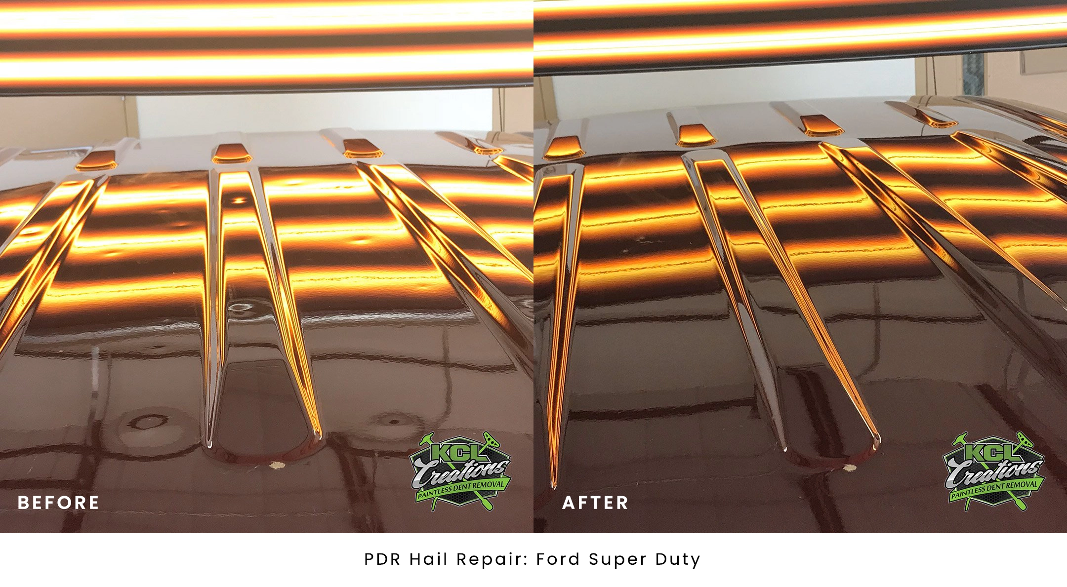 PDR Hail Repair Ford Super Duty