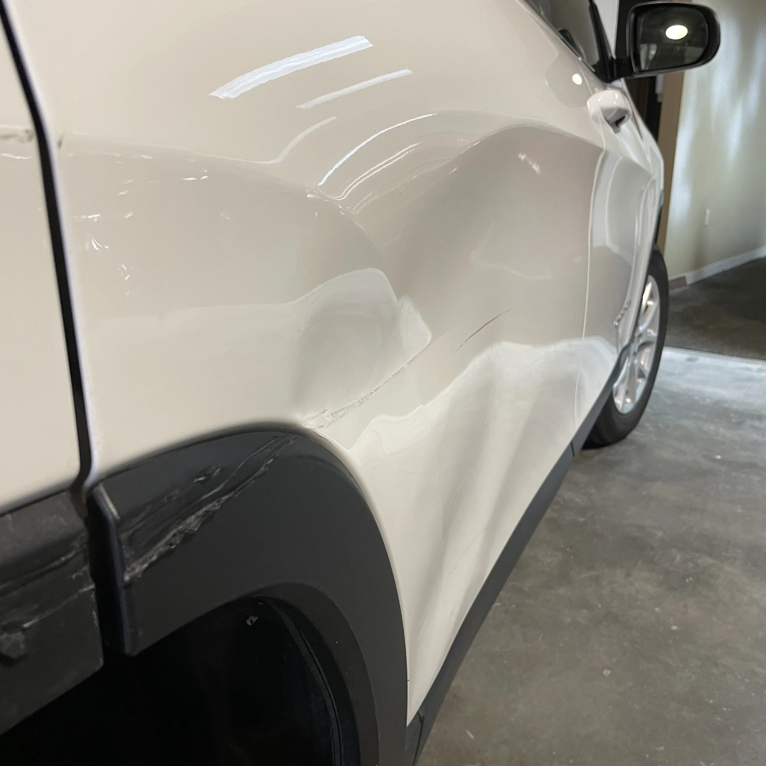 2017 Jeep Latitude -right rear door smash (Before) KCL Creations