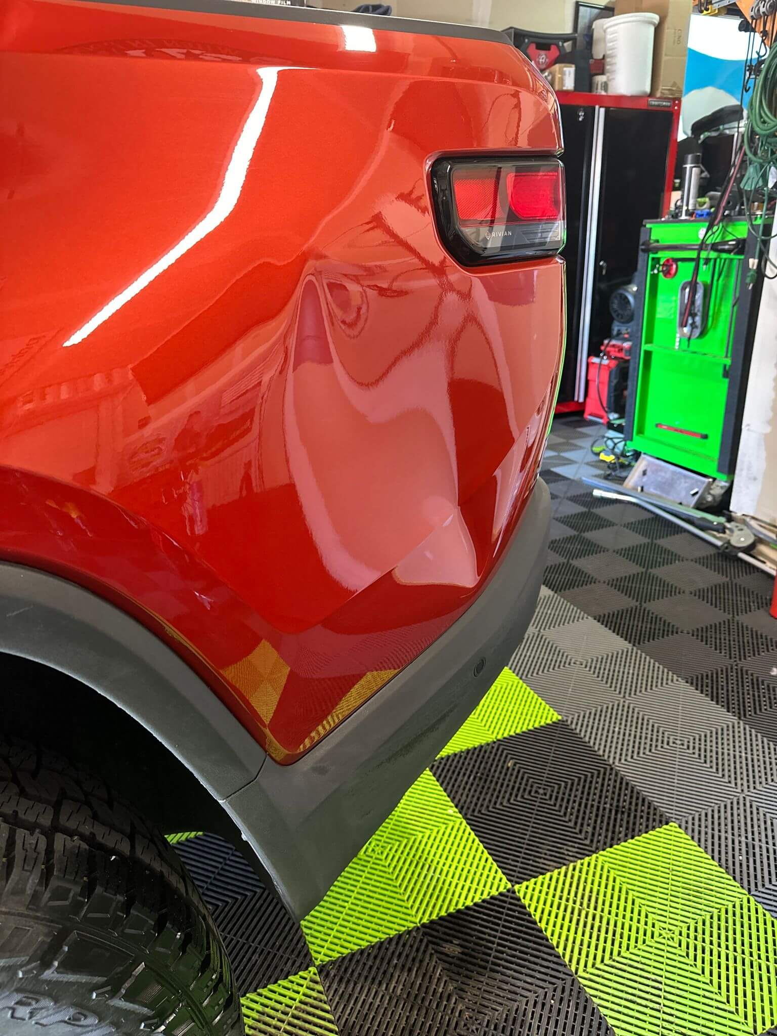 Before Paintless Dent Repair
