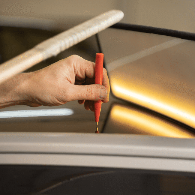 paintless dent repair at KCL Creations in Loveland, CO