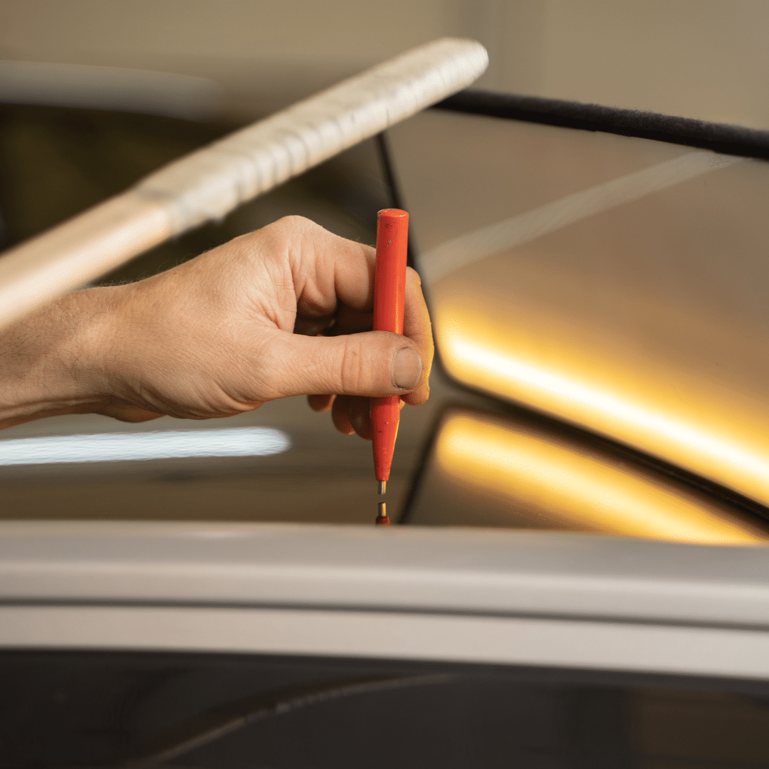 paintless dent repair at KCL Creations in Loveland, CO