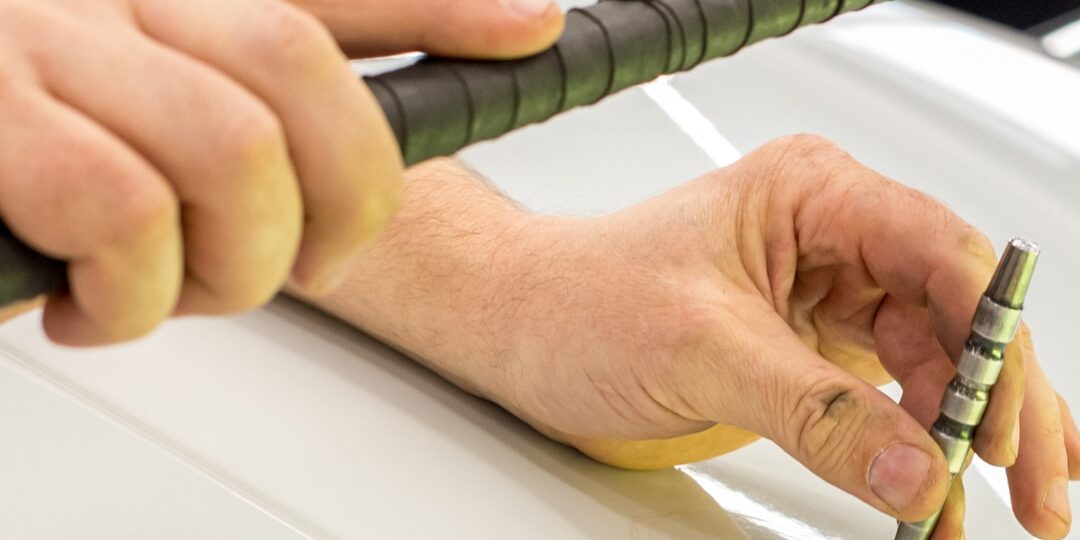 Paintless dent repair service before winter at KCL Creations in Loveland, CO